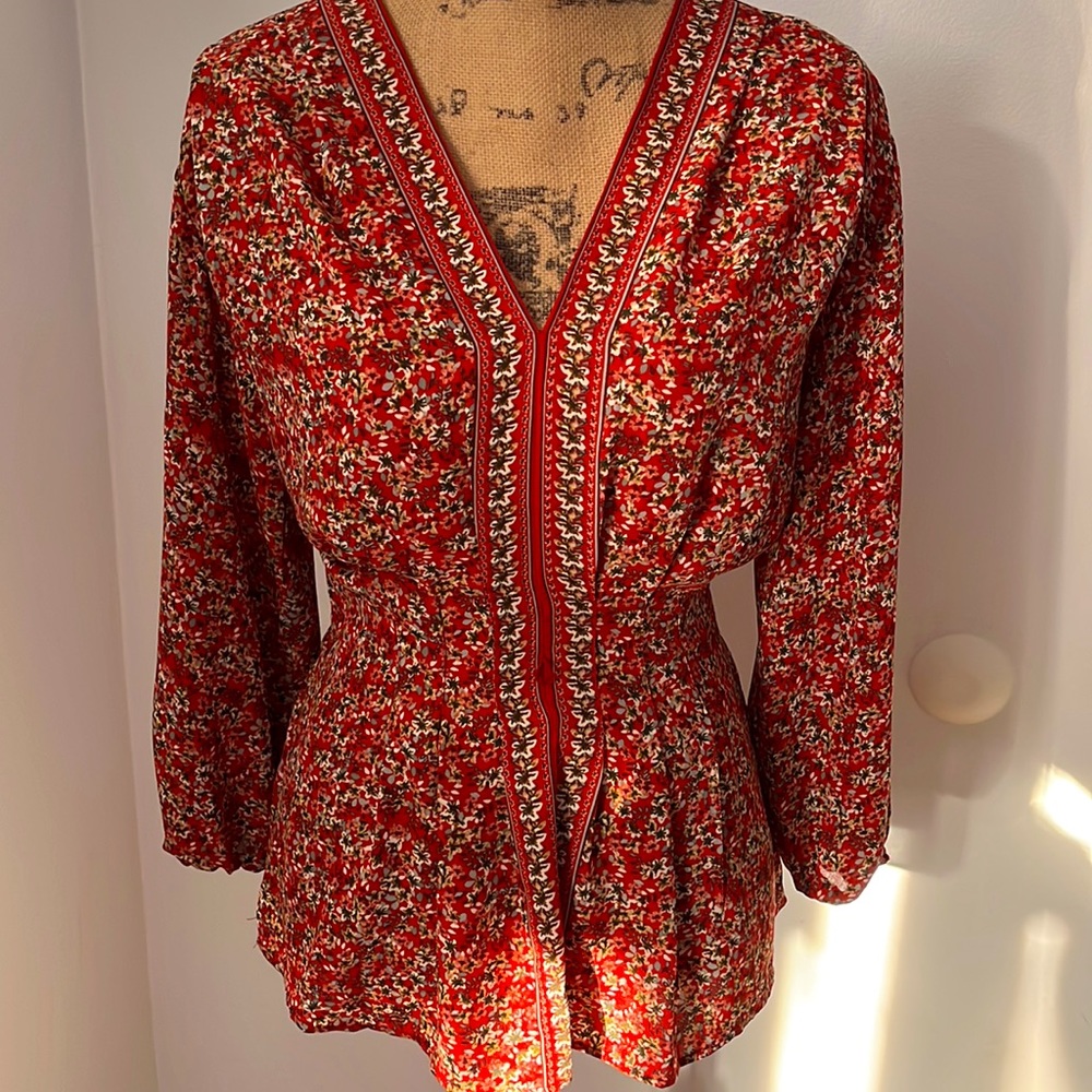 Max Studio Floral Top